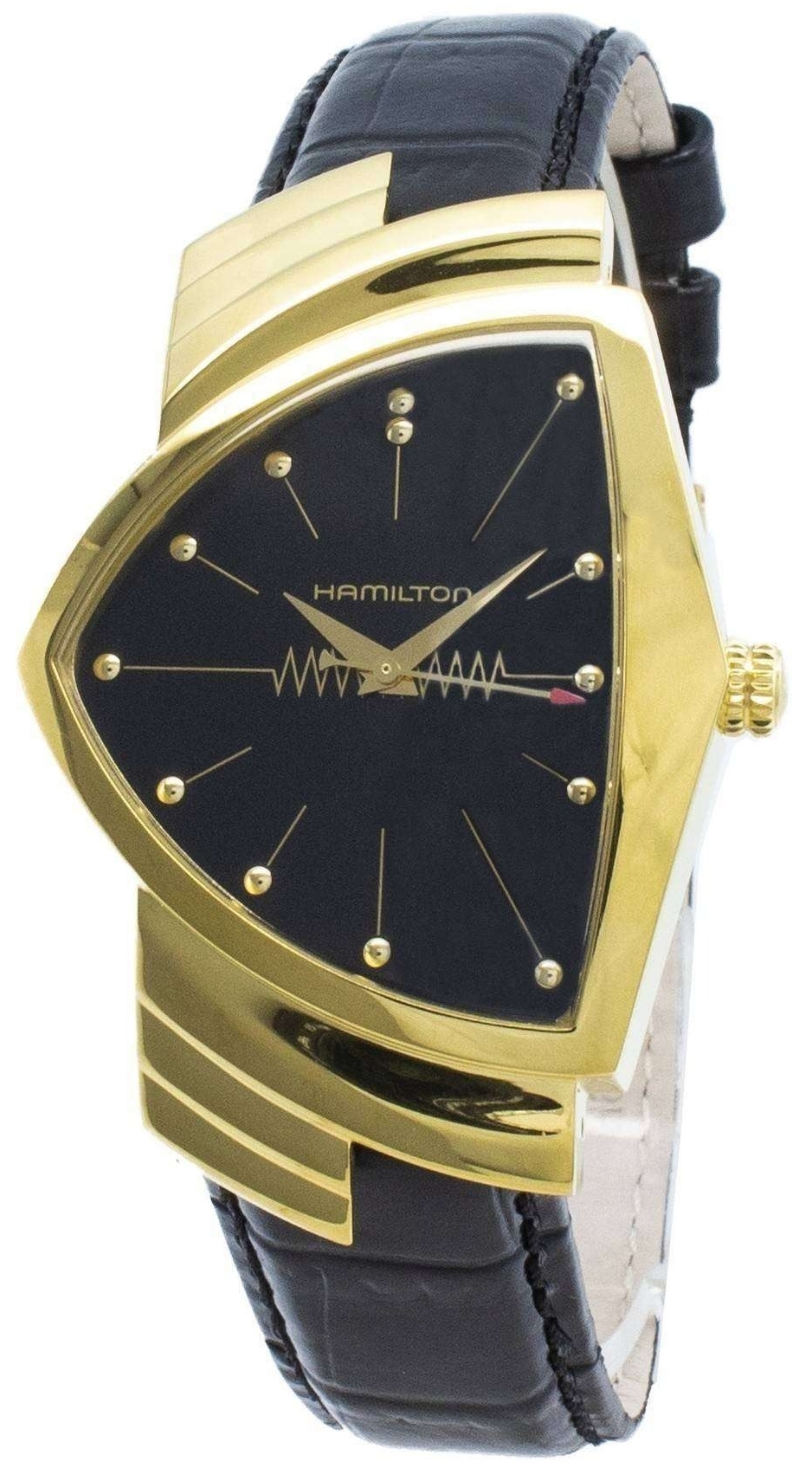 Hamilton Damklocka H24301941 Ventura Blå/Textil Ø32.3 mm - Hamilton