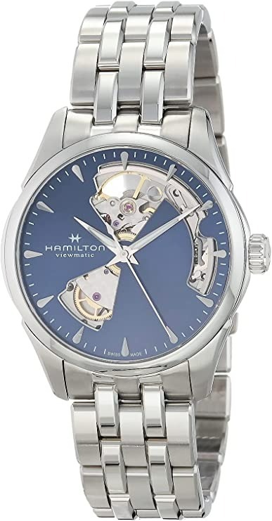 Hamilton Damklocka H32215141 Jazzmaster Blå/Stål Ø36 mm - Hamilton