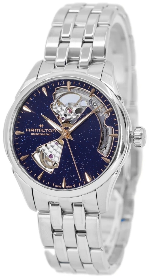 Hamilton Damklocka H32215142 Jazzmaster Open Heart Lady Auto - Hamilton