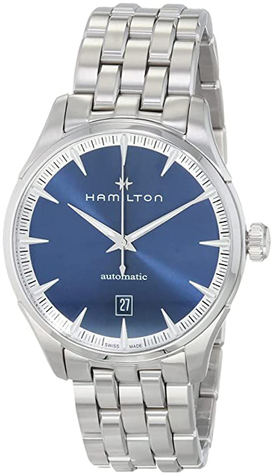 Hamilton Herrklocka H32475140 American Classic Jazzmaster Blå/Stål - Hamilton