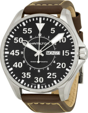 Hamilton Herrklocka H32635511 Jazzmaster Vit/Läder Ø42 mm - Hamilton