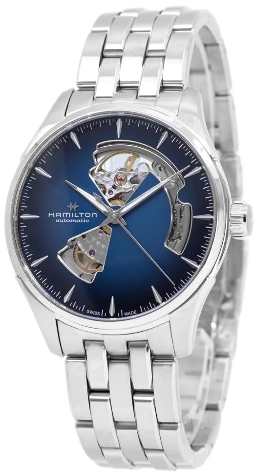 Hamilton Herrklocka H32675140 American Classic Jazzmaster Blå/Stål - Hamilton