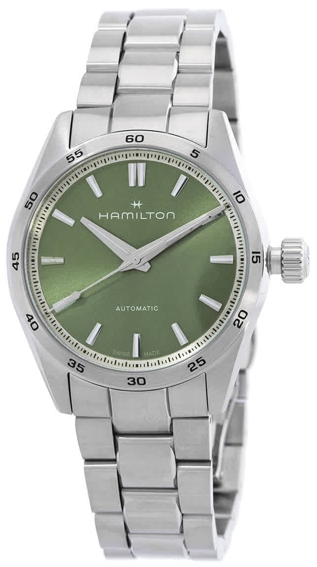 Hamilton Damklocka H36105160 Jazzmaster Preformer Grön/Stål Ø34 mm - Hamilton