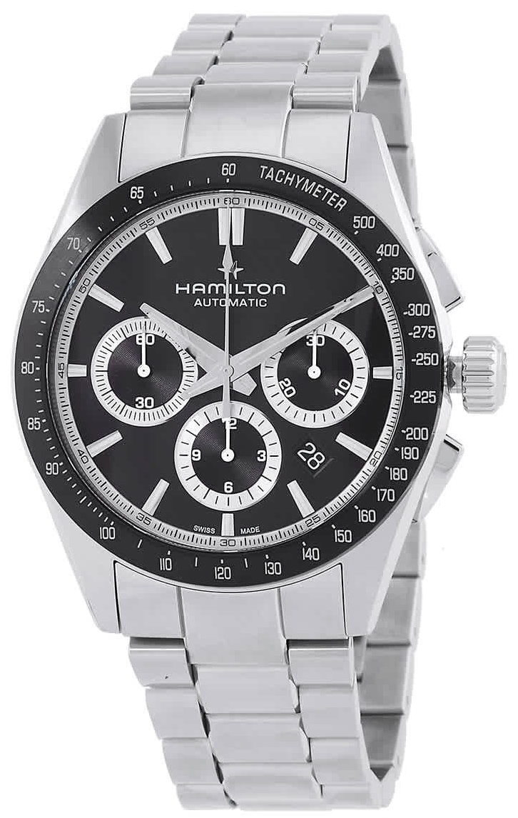 Hamilton Herrklocka H36606130 Jazzmaster Performer Svart/Stål Ø42 mm - Hamilton