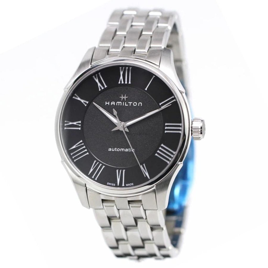 Hamilton Herrklocka H42535130 Jazzmaster Svart/Stål Ø40 mm - Hamilton