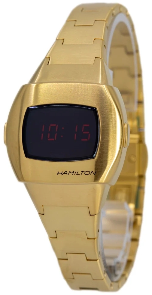 Hamilton H52314130 American Classic PSR 74 Guldtonat stål 26x31 mm - Hamilton
