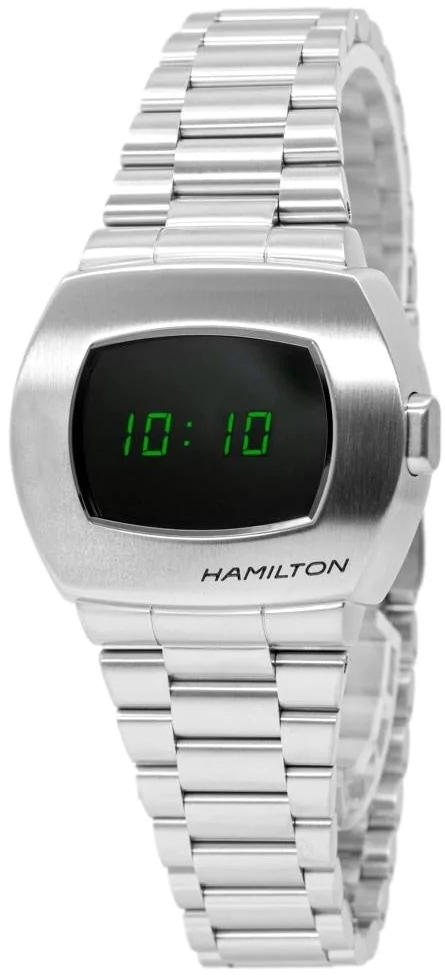 Hamilton Herrklocka H52414131 American Classic PSR Digital LCD/Stål - Hamilton