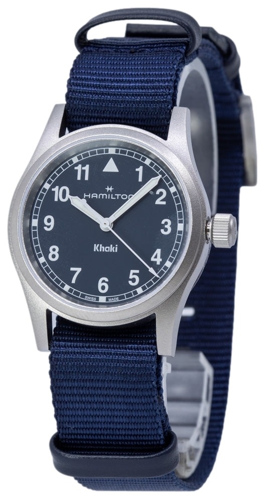 Hamilton Damklocka H69301940 Khaki Field Blå/Textil Ø33 mm - Hamilton