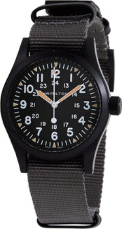 Hamilton Herrklocka H69409930 Svart/Läder Ø38 mm - Hamilton