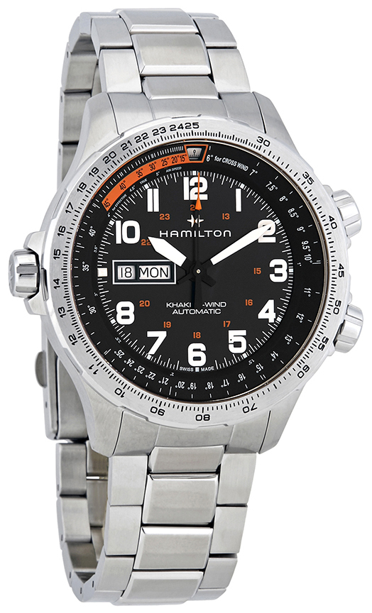 Hamilton Herrklocka H77755133 Svart/Stål Ø45 mm - Hamilton