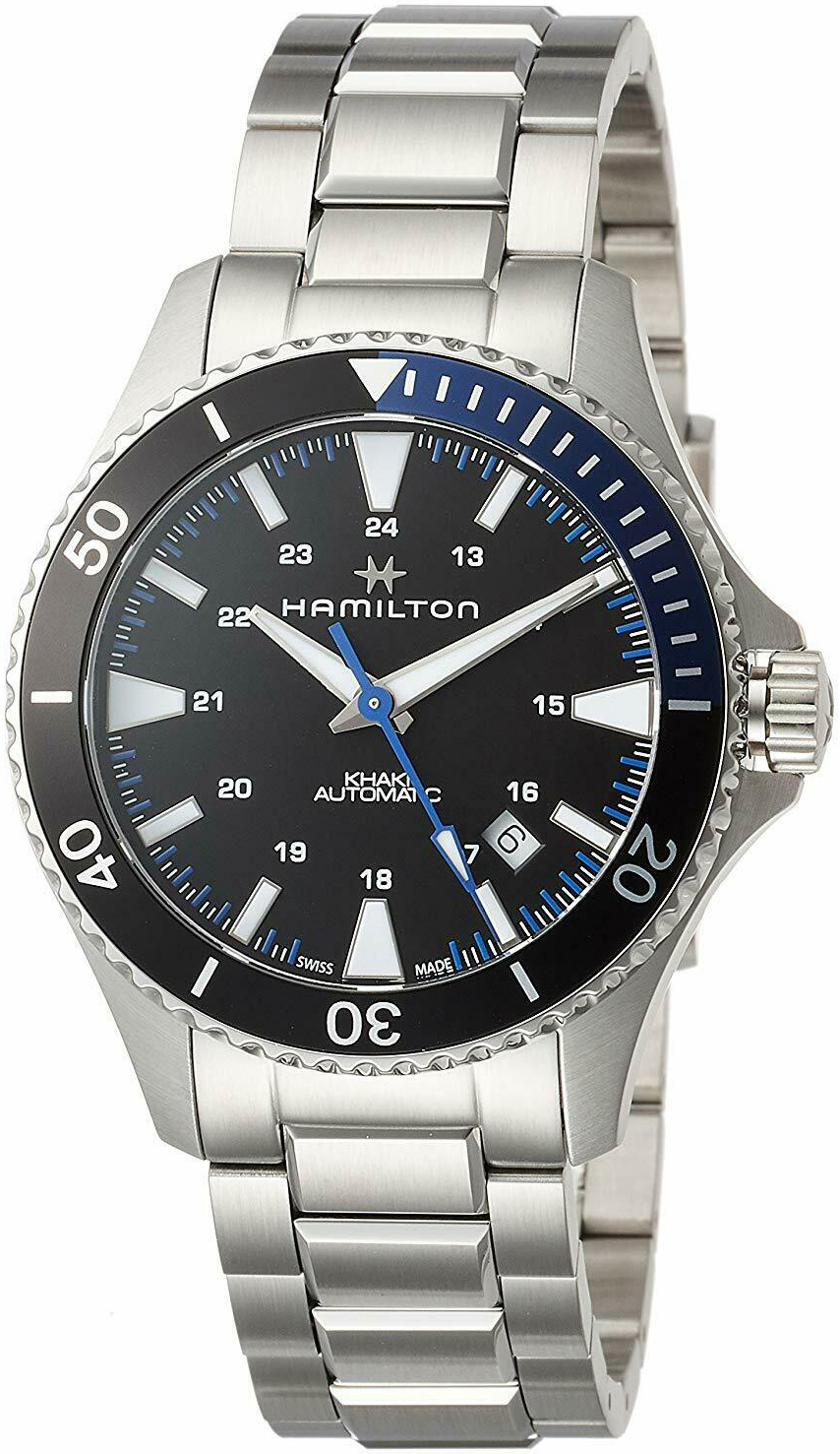Hamilton Herrklocka H82315131 Svart/Stål Ø40 mm - Hamilton