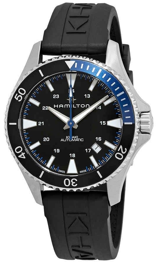 Hamilton Herrklocka H82315331 Khaki Svart/Gummi Ø40 mm - Hamilton