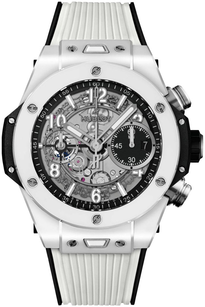 Hublot Herrklocka 441.HX.1171.RX Big Bang 42mm Svart/Gummi Ø42 mm - Hublot