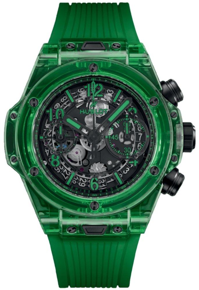 Hublot Herrklocka 441.JG.4990.RT Big Bang 42mm Unico Svart/Gummi Ø42 - Hublot