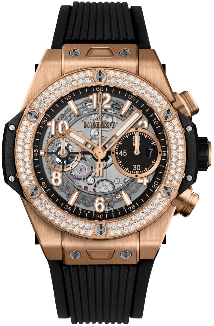 Hublot Herrklocka 441.OX.1181.RX.1104 Big Bang 42mm Svart/Gummi Ø42 - Hublot
