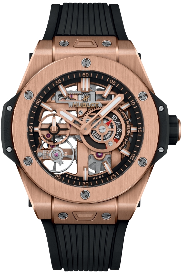 Hublot Herrklocka 444.OX.1180.RX Big Bang 42mm Meca -10 Svart/Gummi - Hublot