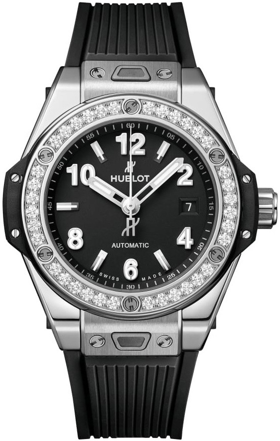 Hublot Damklocka 485.SX.1170.RX.1204 Big Bang 33Mm Svart/Gummi Ø33 mm - Hublot