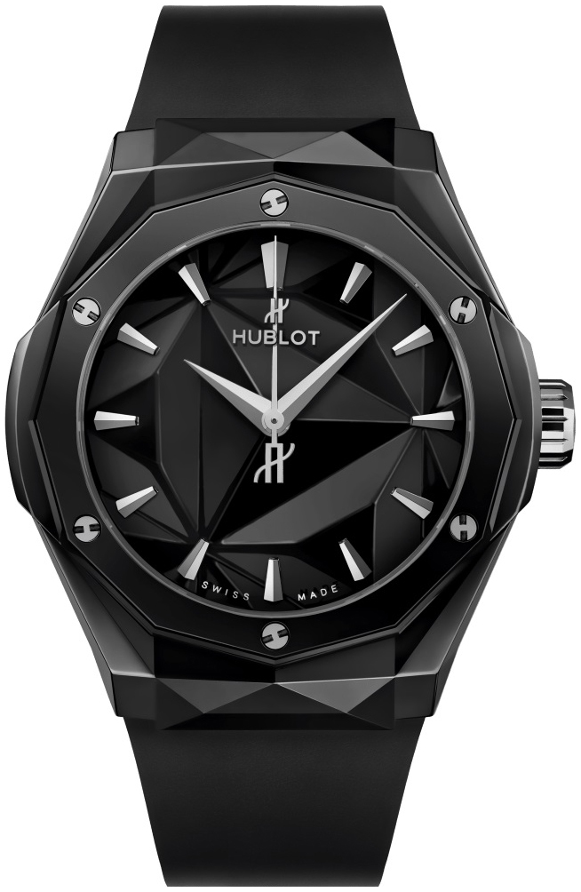 Hublot Damklocka 550.CS.1800.RX.ORL21 Classic Fusion Svart/Gummi Ø40 - Hublot
