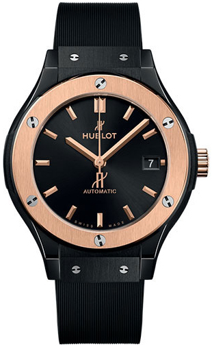Hublot 565.CO.1480.RX Classic Fusion Svart/Gummi Ø38 mm - Hublot