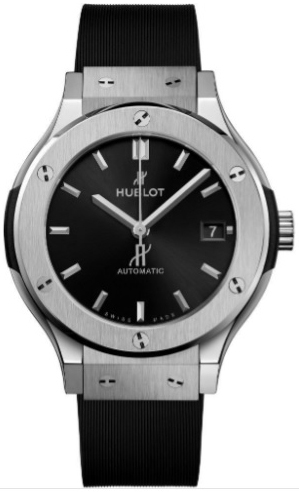 Hublot 565.NX.1470.RX Classic Fusion Svart/Gummi Ø38 mm - Hublot
