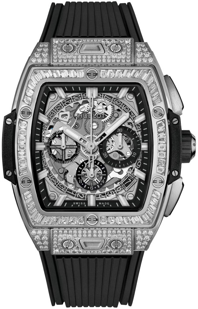 Hublot Herrklocka 642.NX.0170.RX.0904 Big Bang 42mm Svart/Gummi - Hublot