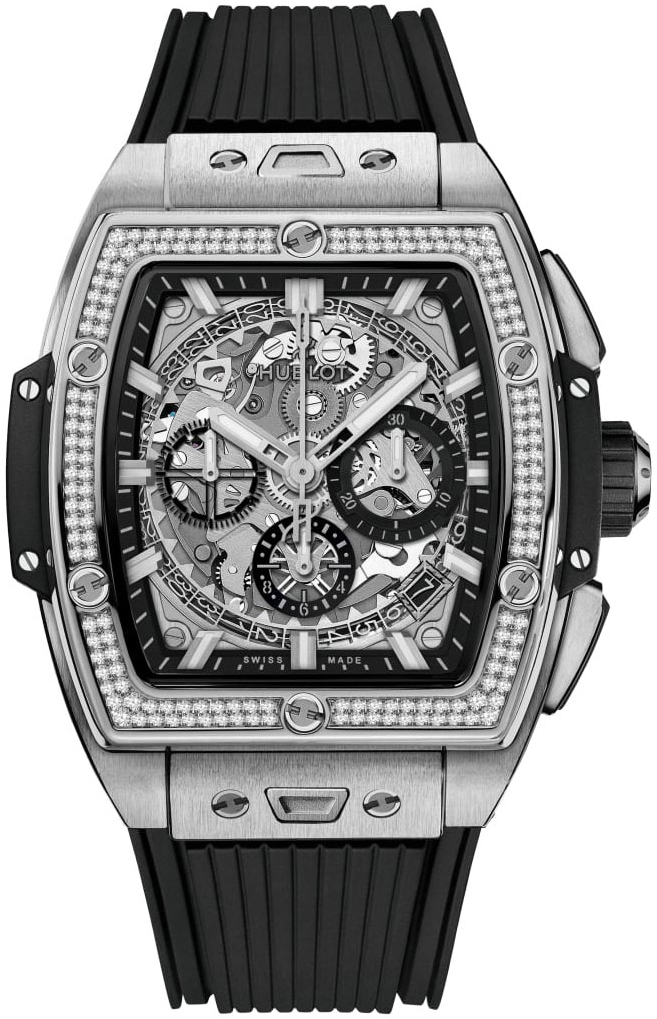 Hublot Herrklocka 642.NX.0170.RX.1104 Big Bang 42mm Svart/Gummi - Hublot