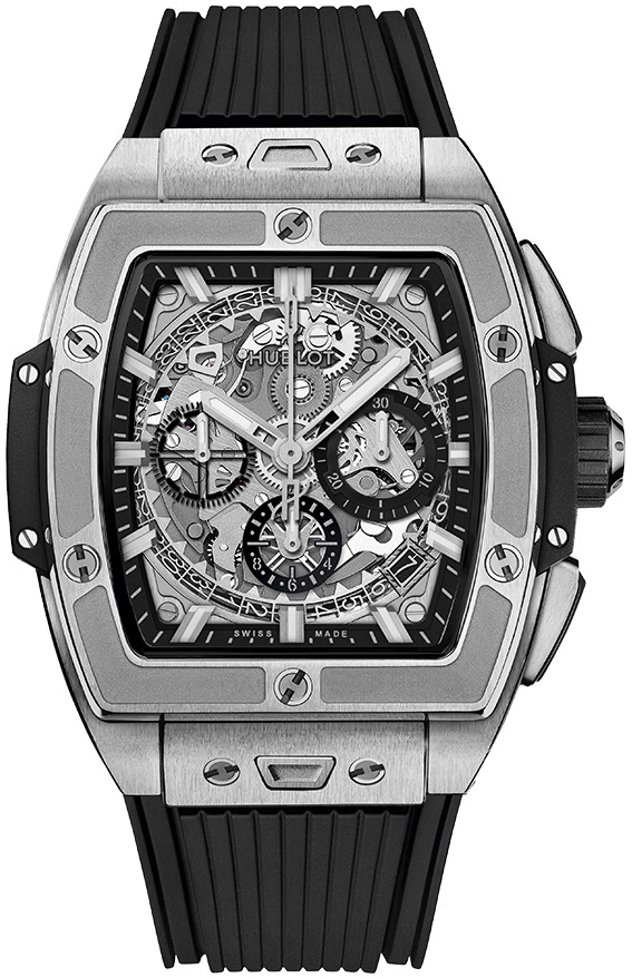 Hublot Herrklocka 642.NX.0170.RX Big Bang 42mm Svart/Gummi - Hublot