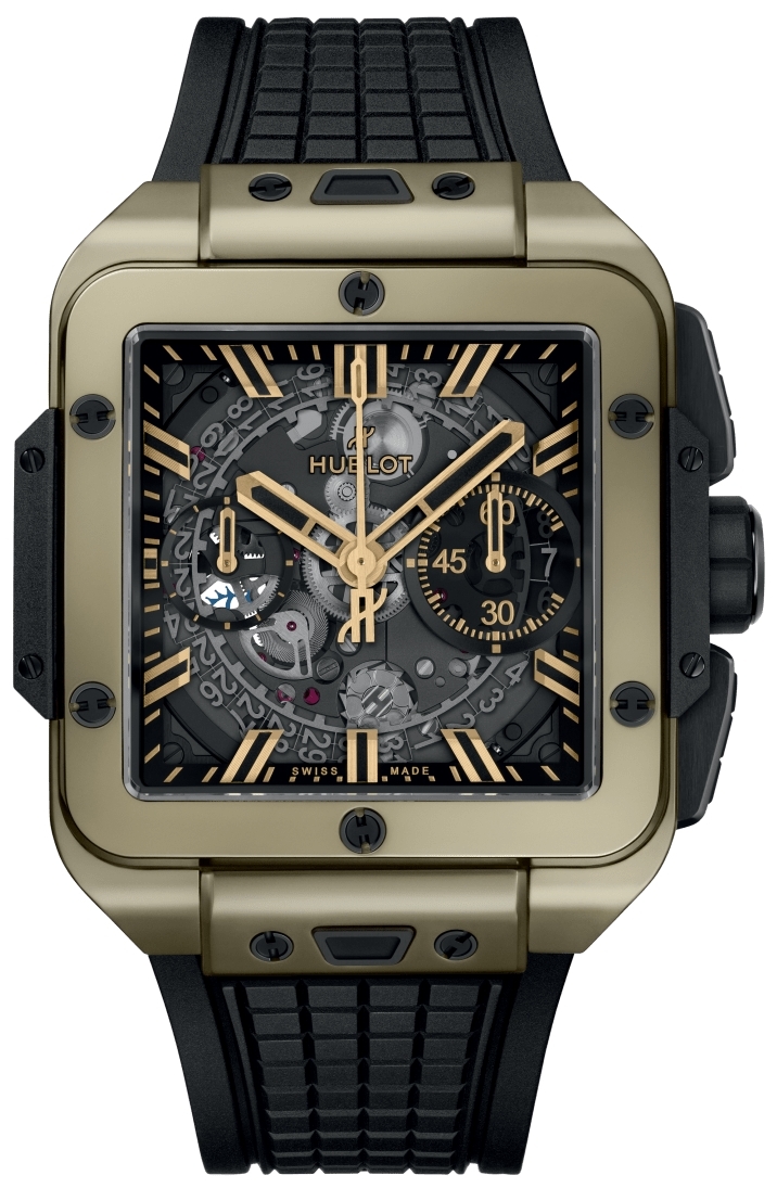 Hublot Herrklocka 821.MX.0130.RX Square Bang Unico Gummi Ø42 mm - Hublot