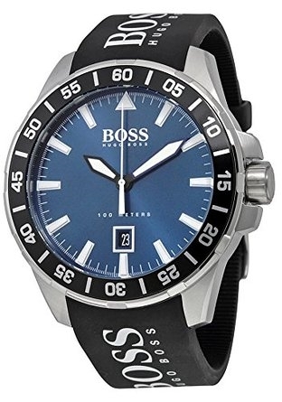 Hugo Boss Deep Ocean Herrklocka 1513232 Blå/Gummi Ø46 mm