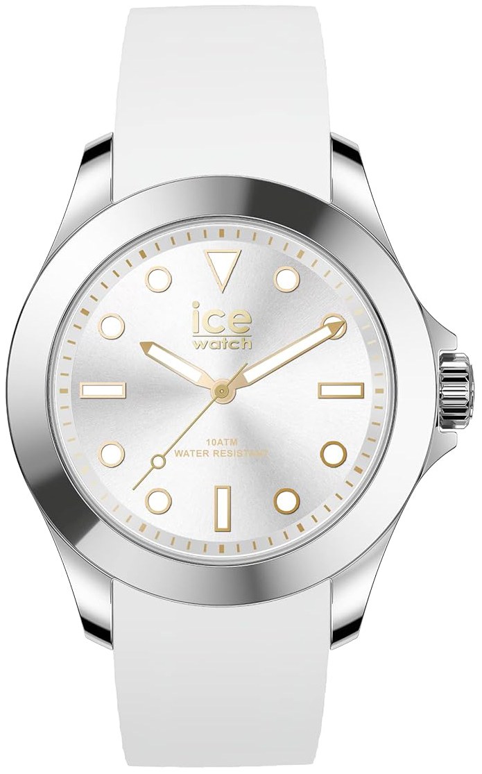 Ice Watch 020384 Silverfärgad/Gummi Ø40 mm - Ice Watch