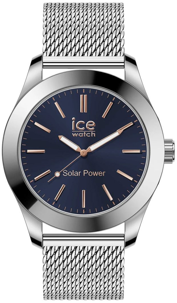 Ice Watch Herrklocka 023794 Ice Solar Power Blå/Stål Ø41 mm