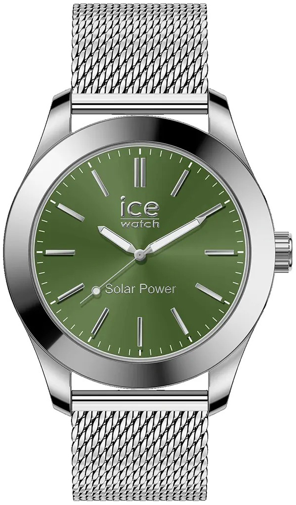 Ice Watch Herrklocka 023796 Ice Solar Power Grön/Stål Ø41 mm