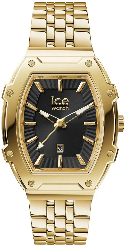 Ice Watch Damklocka 024970 Boliday Svart/Gulguldtonat stål