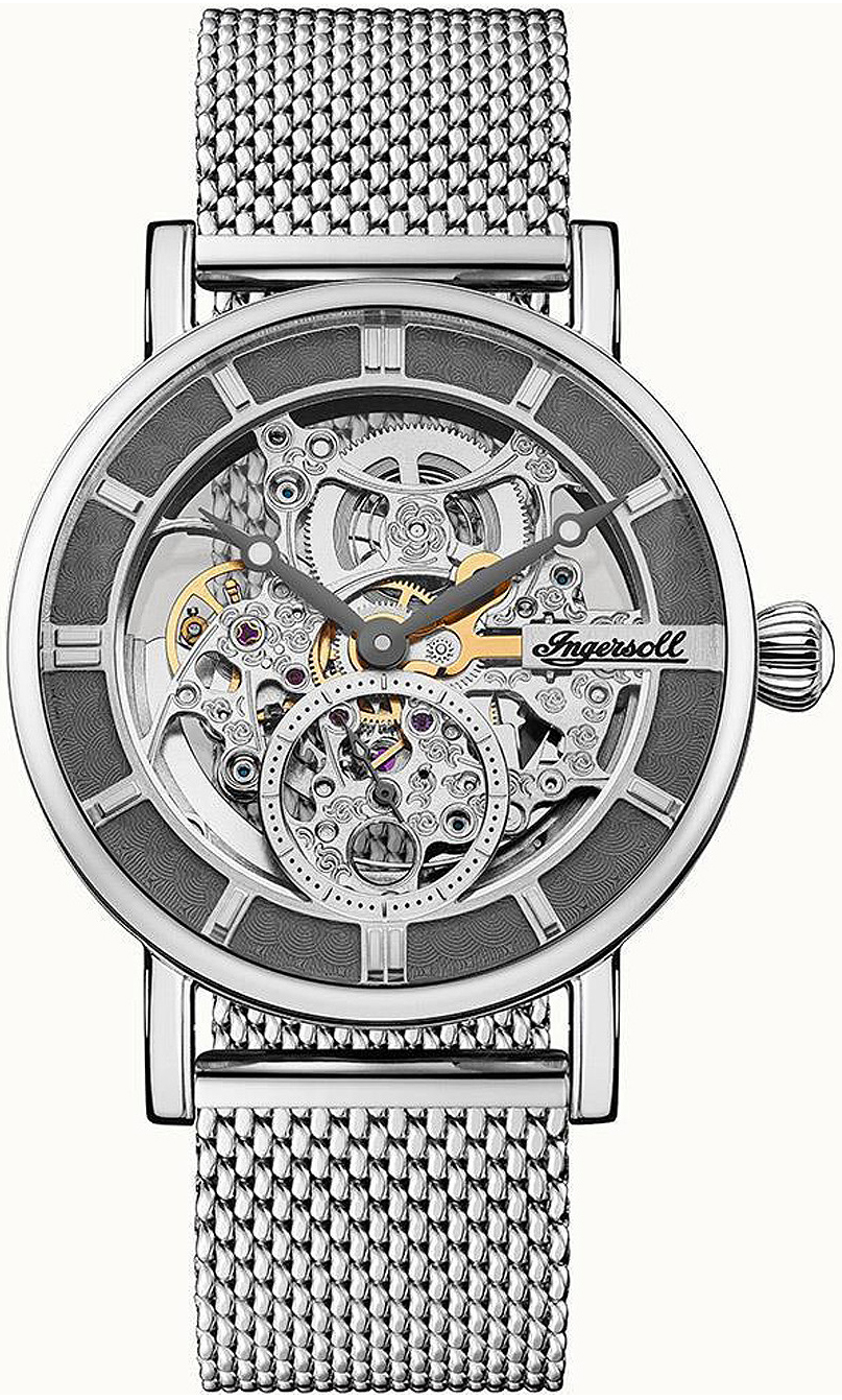 Ingersoll Herrklocka I00405B The Herald Grå/Stål Ø40 mm - Ingersoll