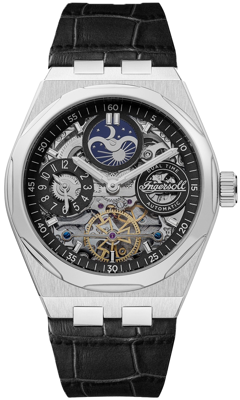 Ingersoll Herrklocka I12903 The Broadway Svart/Läder Ø43 mm - Ingersoll