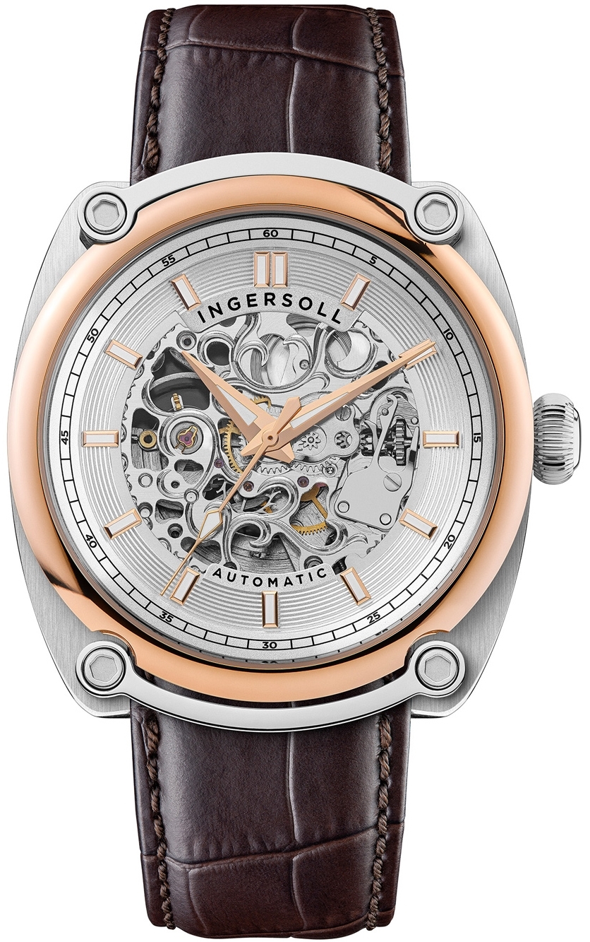 Ingersoll Herrklocka I13302 The Michigan Antikvit/Läder Ø45 mm - Ingersoll