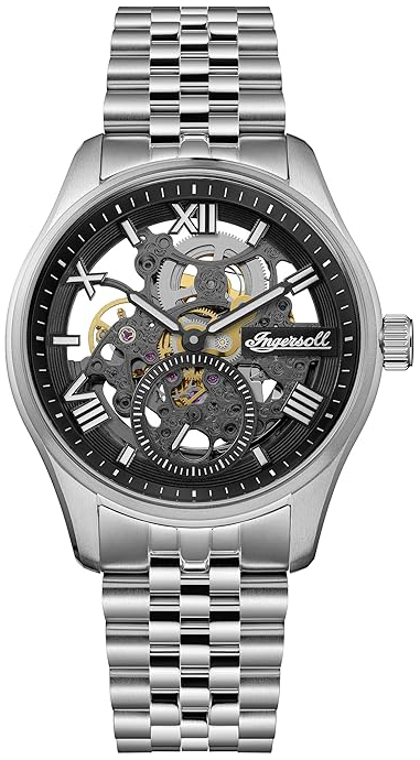 Ingersoll Herrklocka I17403 The Maverick Svart/St&aring;l &Oslash;40 mm