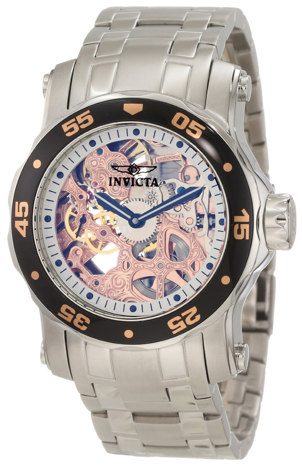 Invicta Pro Diver Herrklocka 10305 Roséguldstonad/Stål Ø48 mm - Invicta