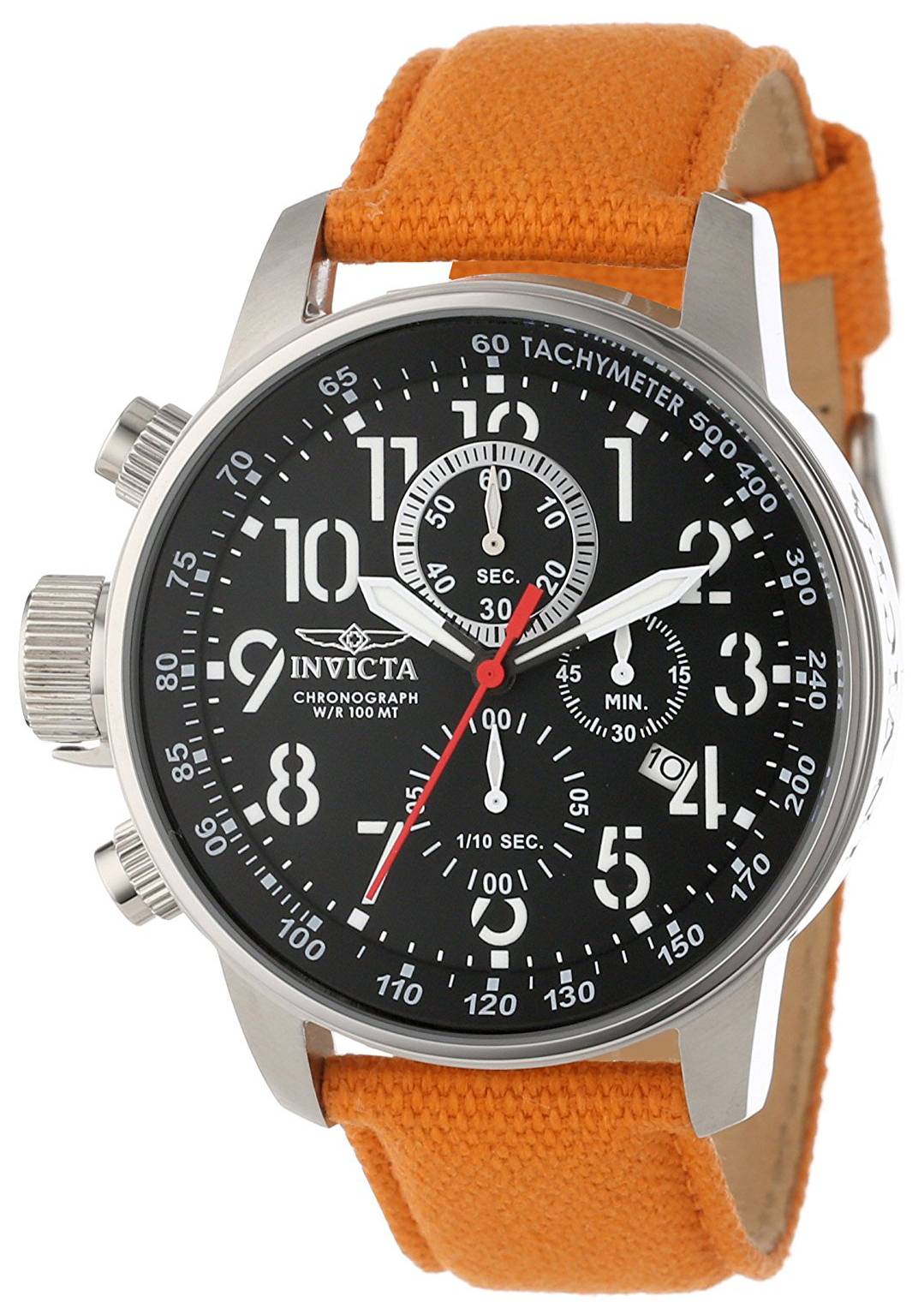 Invicta Herrklocka 11520 I-Force Svart/Läder Ø46 mm - Invicta
