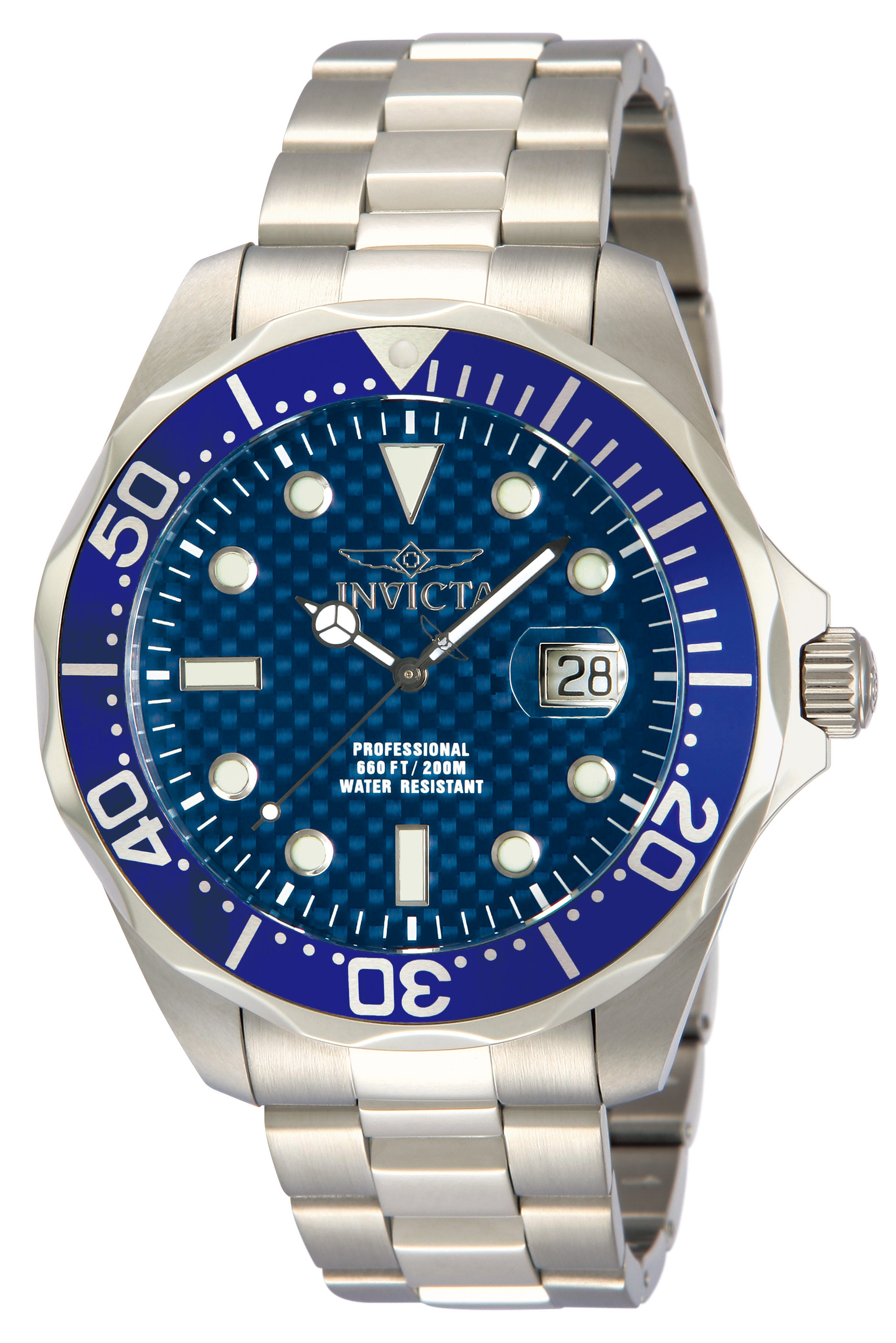 Invicta Herrklocka 12563 Pro Diver Blå/Stål Ø47 mm - Invicta