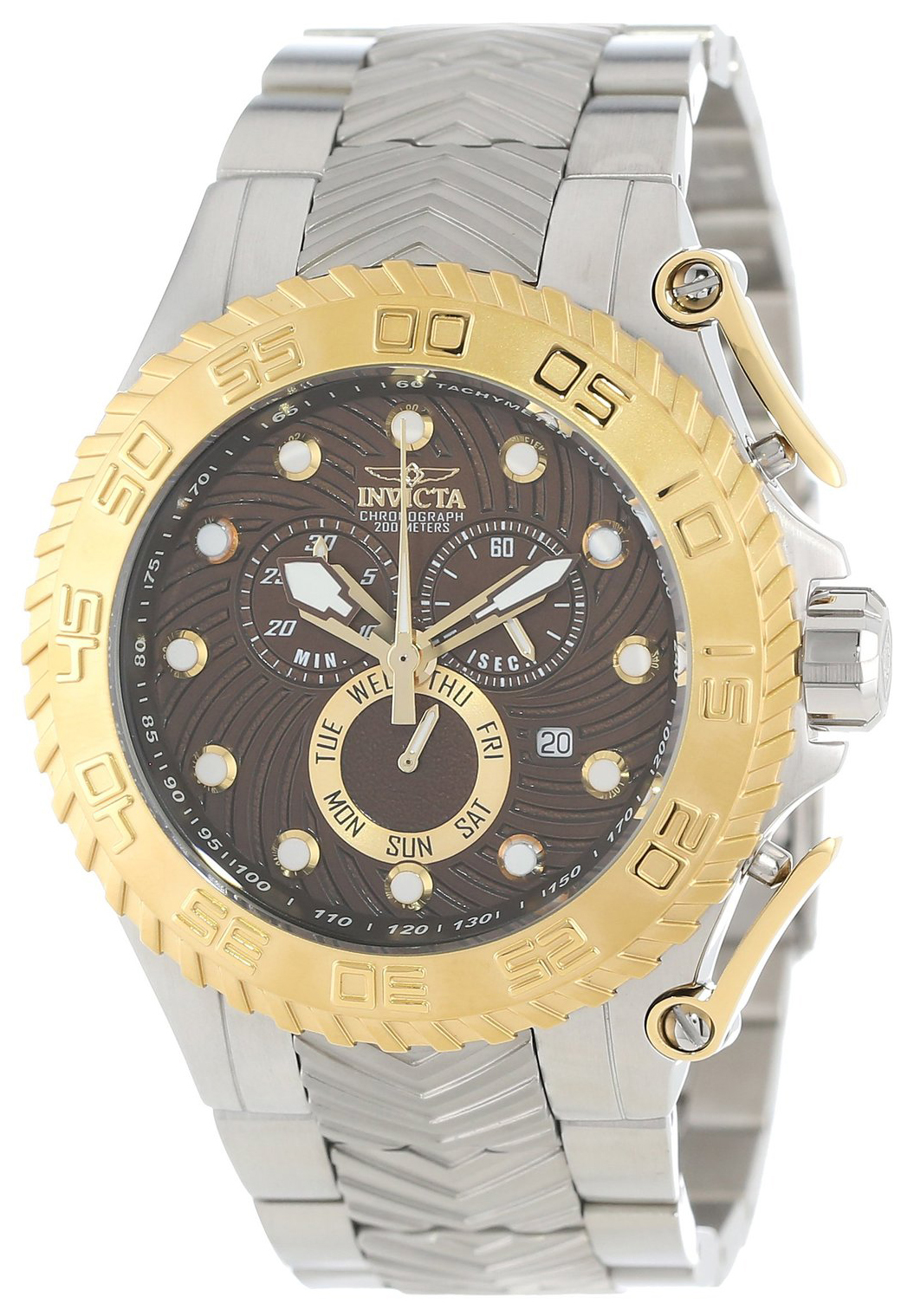 Invicta Pro Diver Herrklocka 12936 Brun/Stål Ø48 mm - Invicta