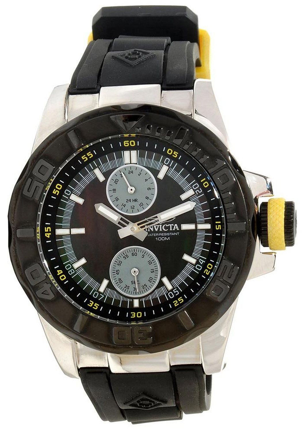 Invicta Pro Diver Herrklocka 13800 Svart/Gummi Ø43 mm - Invicta