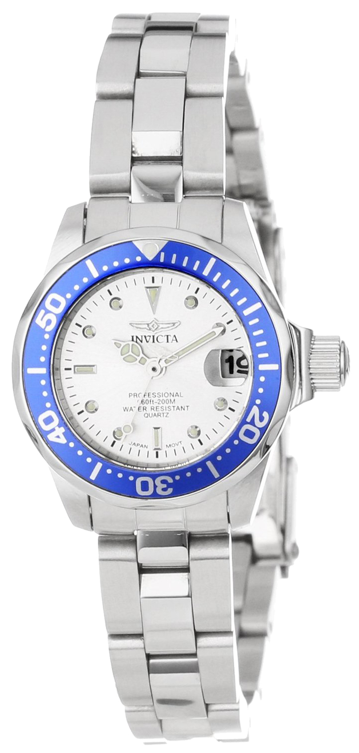 Invicta Pro Diver Damklocka 14125 Silverfärgad/Stål Ø24 mm - Invicta