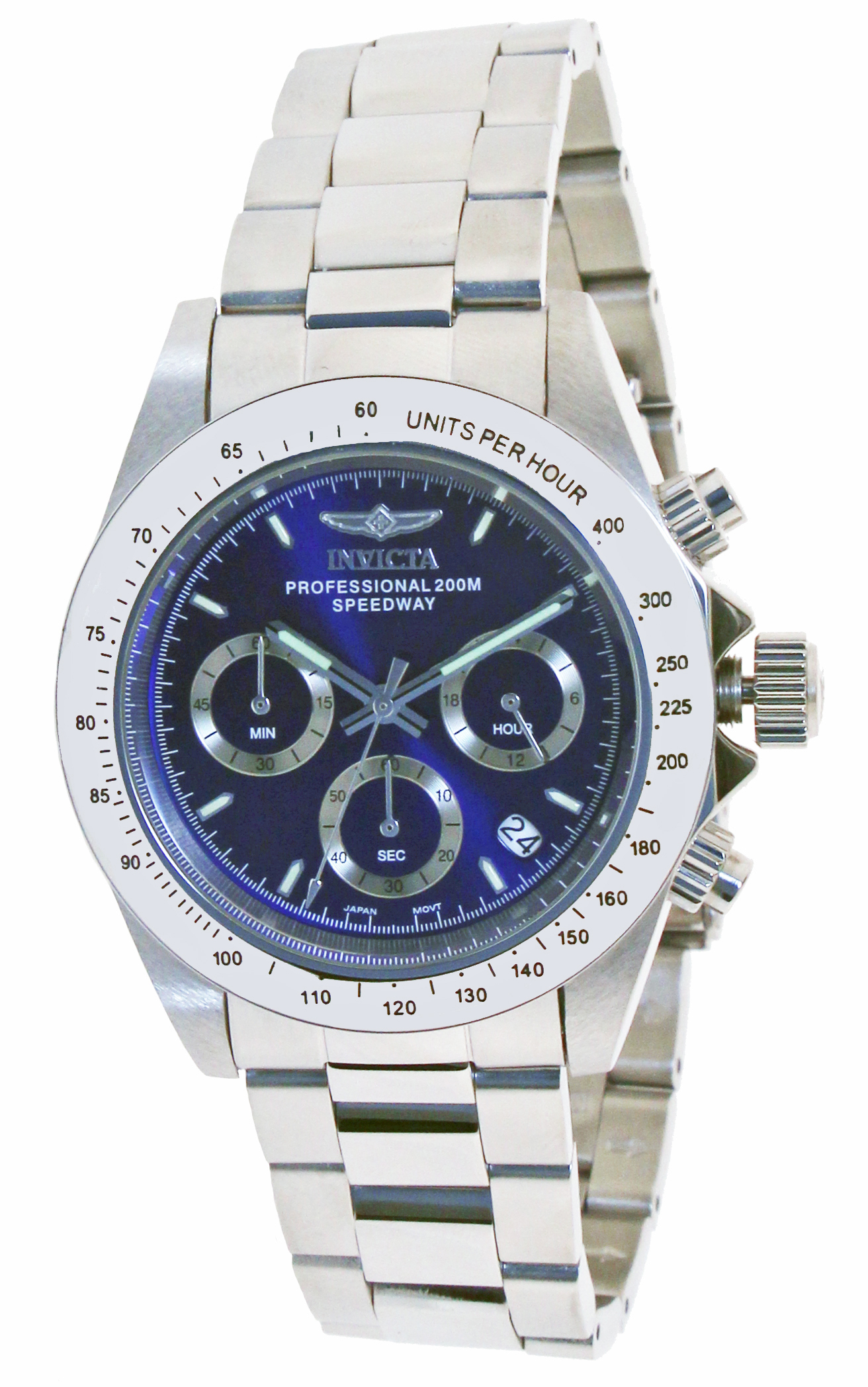 Invicta Herrklocka 14382 Speedway Blå/Stål Ø39.5 mm - Invicta