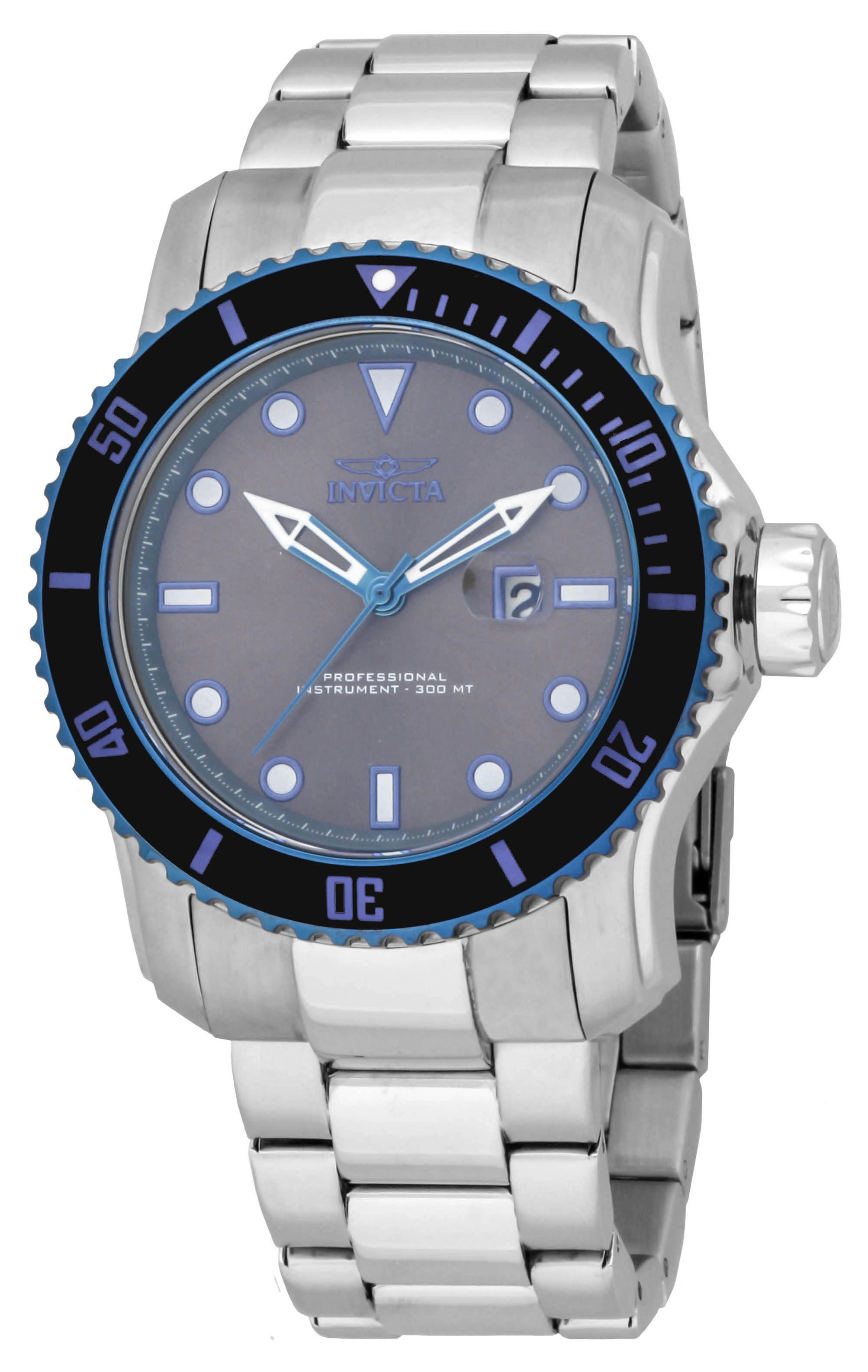 Invicta Pro Diver Herrklocka 15077 Grå/Stål Ø48.8 mm - Invicta