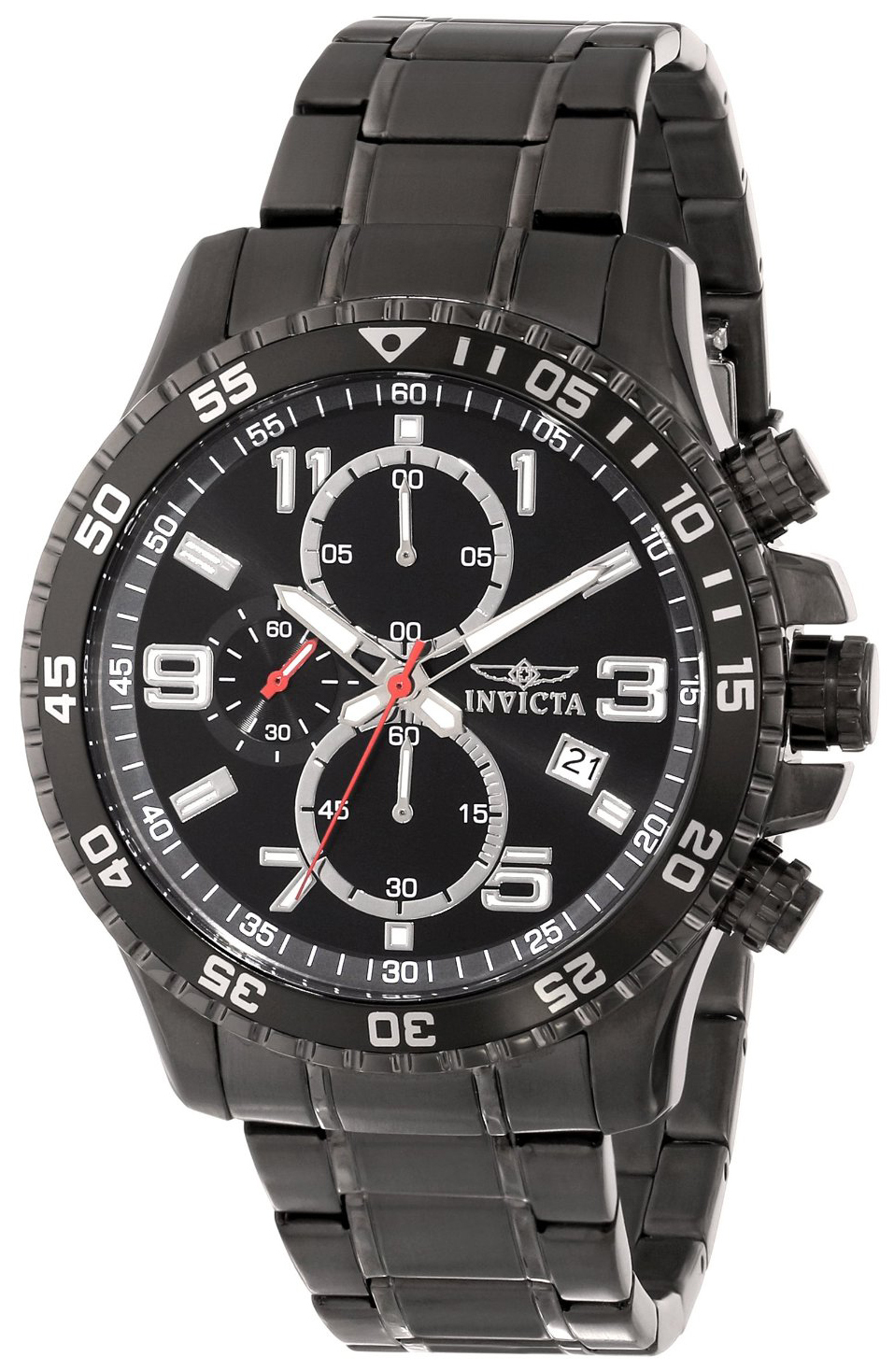 Invicta Herrklocka 16933 Specialty Svart/Stål Ø45 mm