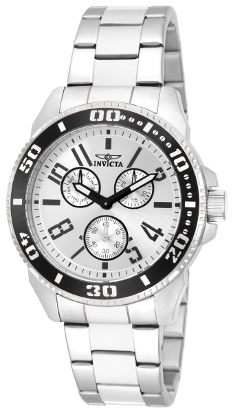 Invicta Pro Diver Herrklocka 16979 Silverfärgad/Stål Ø45 mm - Invicta