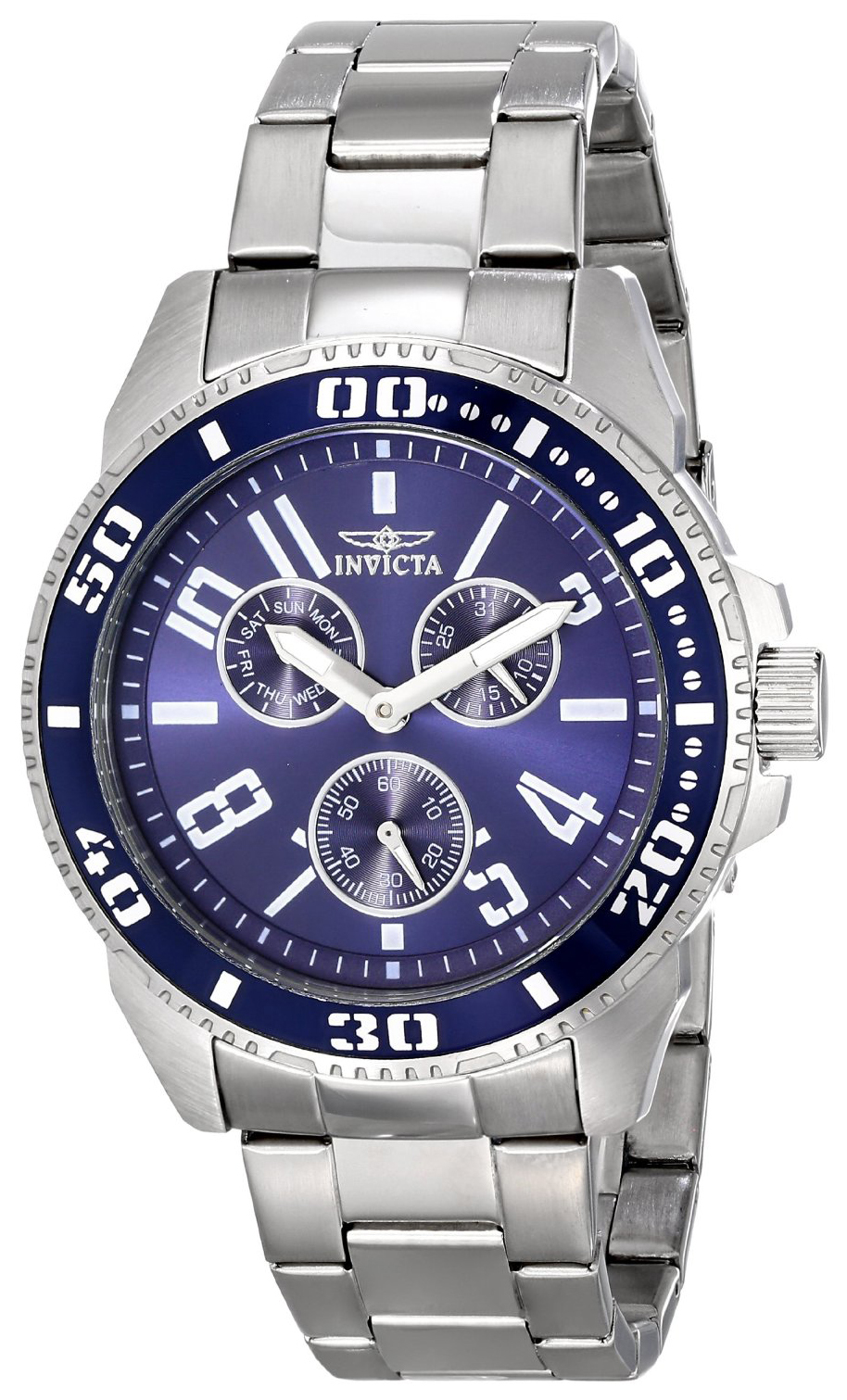 Invicta 99999 Herrklocka 16980 Blå/Stål Ø45 mm - Invicta