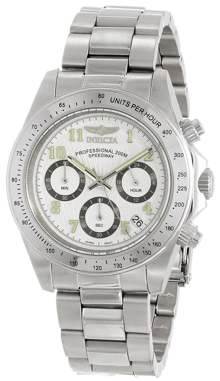 Invicta Herrklocka 17023 Speedway Vit/Stål Ø40 mm - Invicta