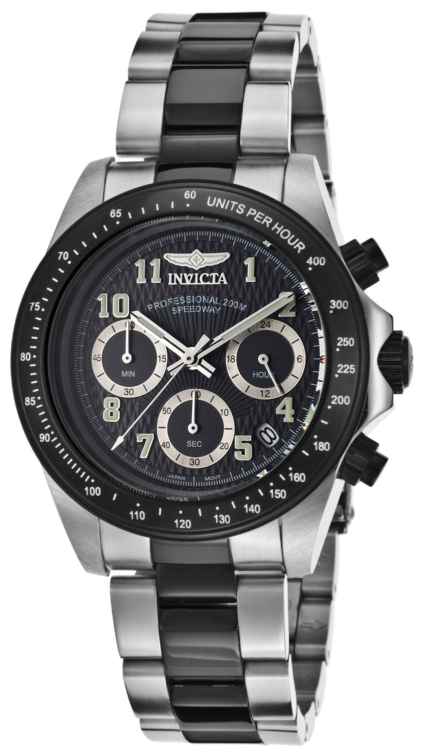 Invicta Herrklocka 17031 Speedway Svart/Stål Ø40 mm - Invicta